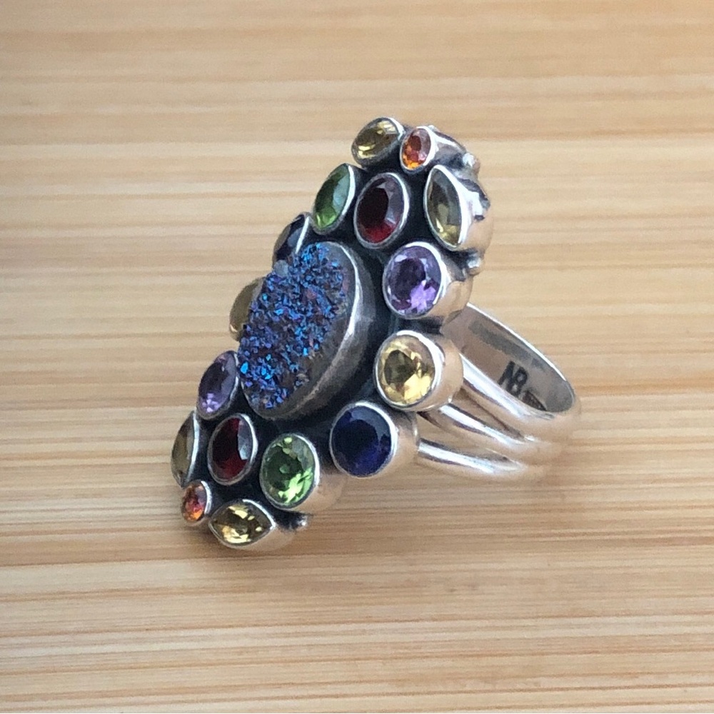 $122  Limited Edition Nicky Butler Estate Ring  #174/1200  Size 10  NB 925 INDIA